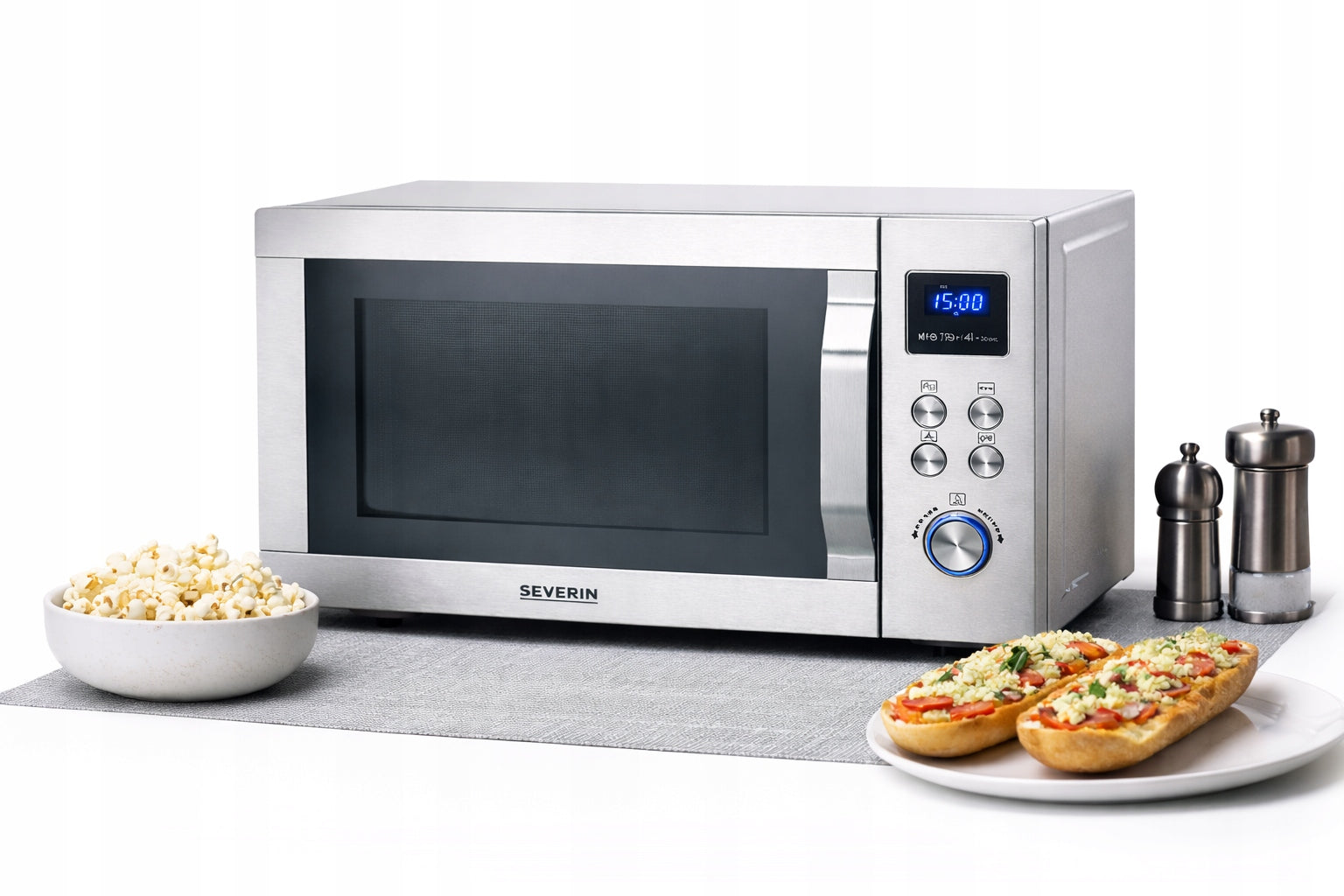 MICROWAVE 4IN1 GRILL OVEN HOT AIR 25L 900W SEVERIN MW7918