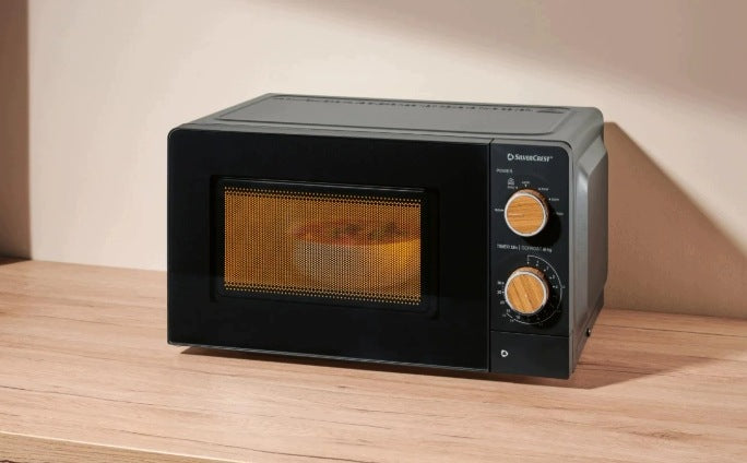 MICROWAVE OVEN 700 IN IMITATION WOOD SILVERCREST Manufacturer code mikrofalowka