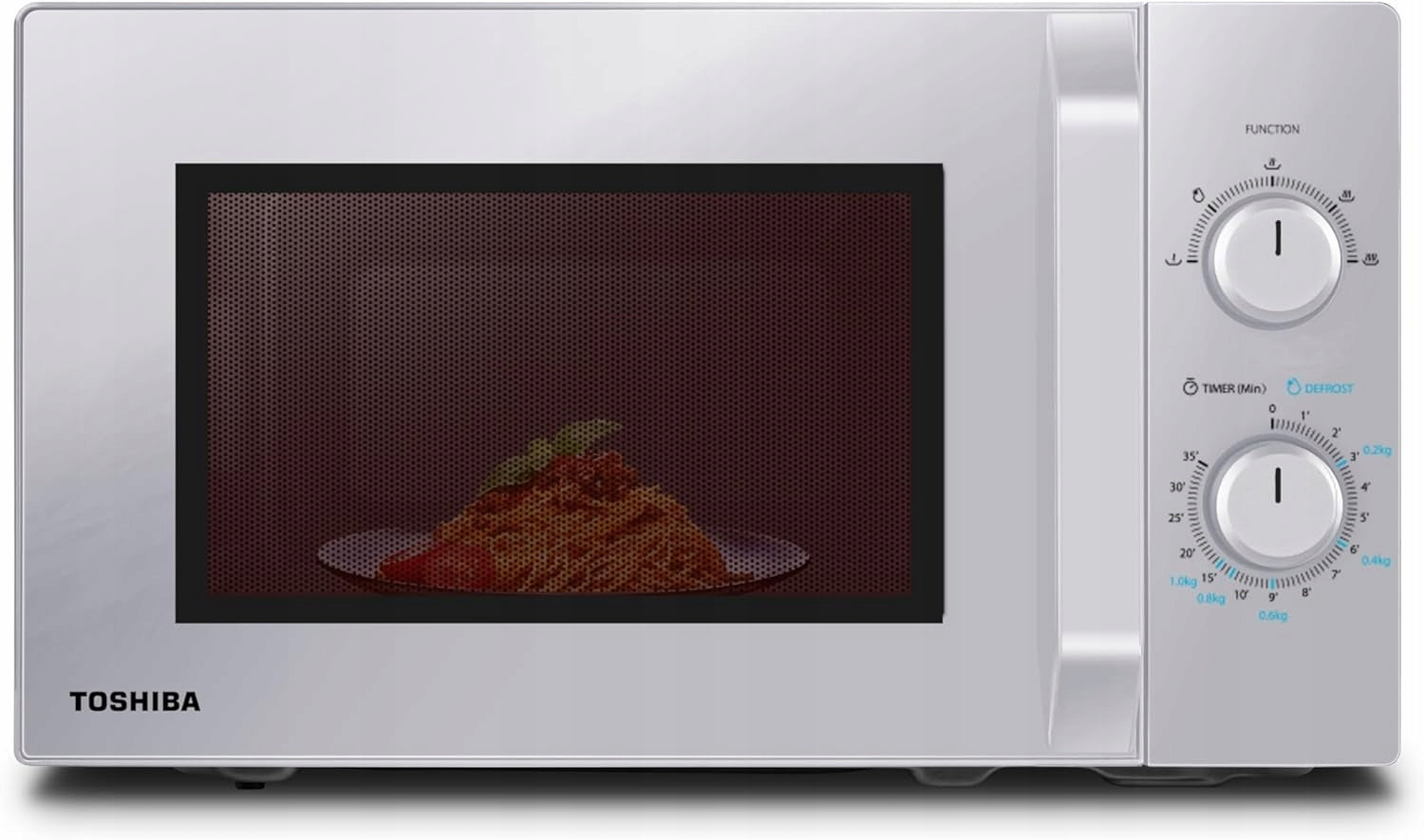 MICROWAVE OVEN TOSHIBA MW2-MM20PF(SL) | MICROWAVE| 700W| SILVER |