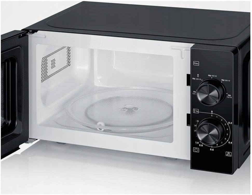 MICROWAVE SOLO 20L 700W BLACK MANUAL 5 POWER LEVELS MW7790 Manufacturer code MW7790