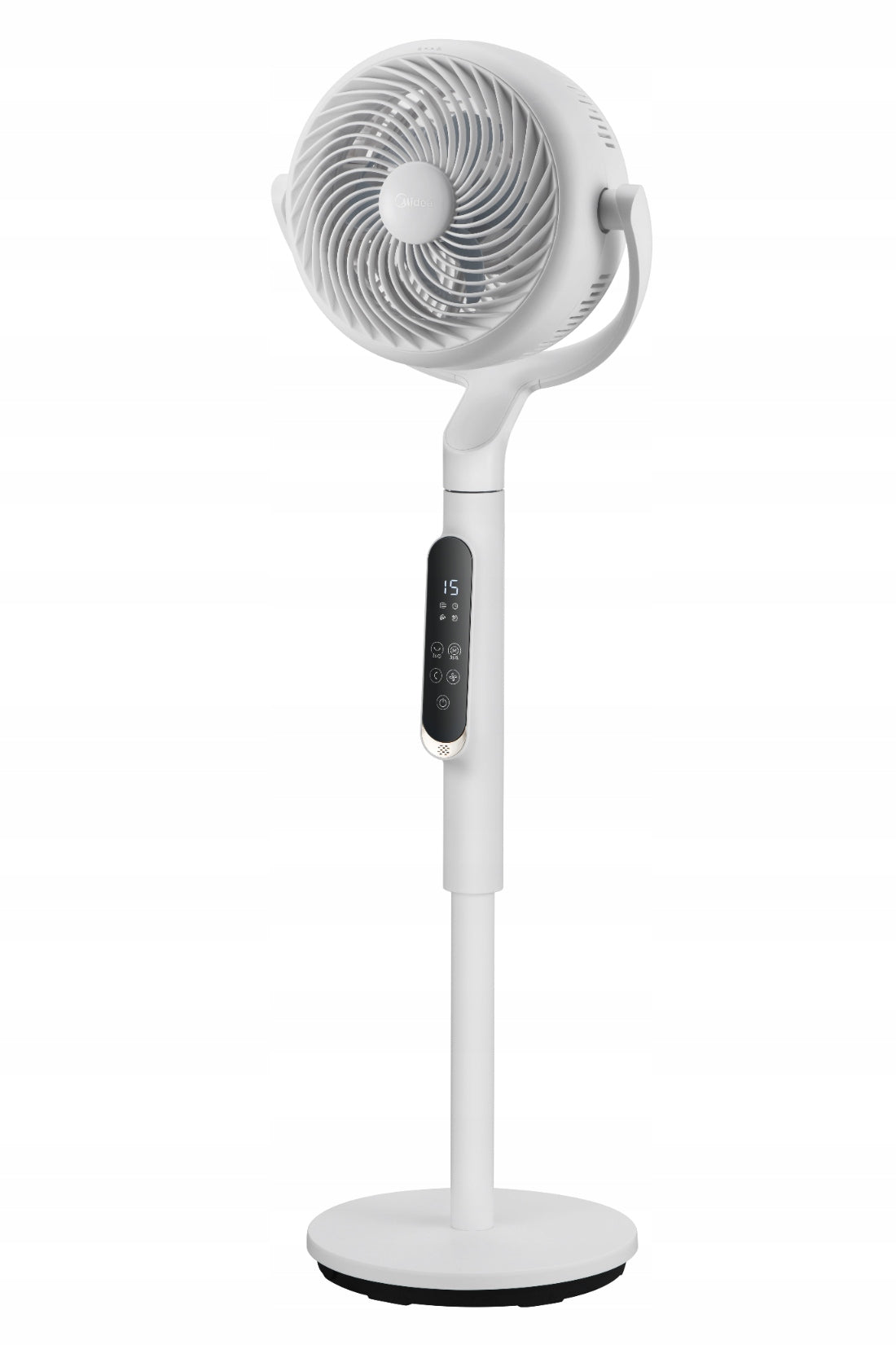 MIDEA STANDING FAN MFS242RDDW WHITE FLOOR FAN WITH REMOTE CONTROL QUIET Manufacturer code MFS242RDDW