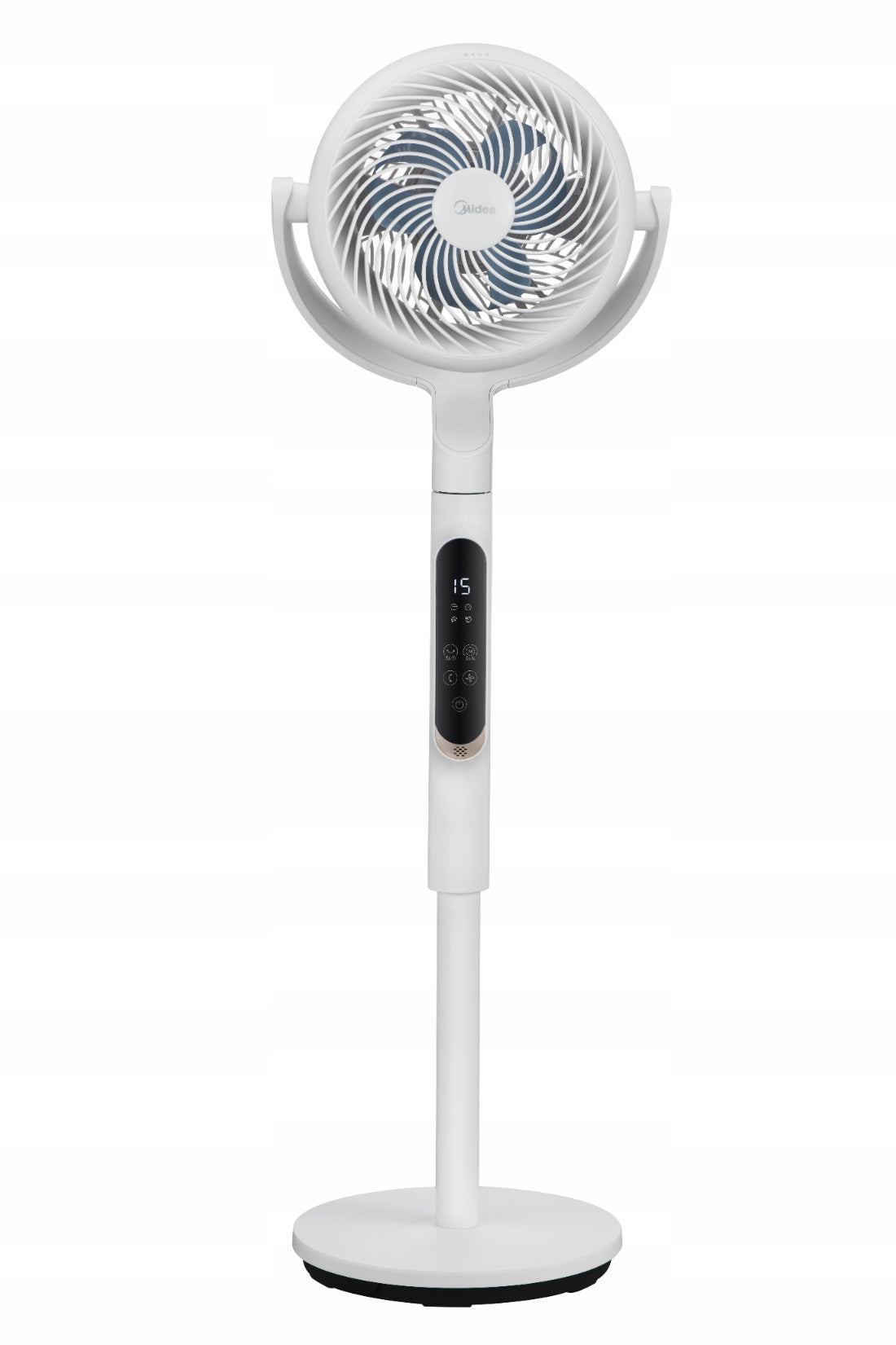 MIDEA STANDING FAN MFS242RDDW WHITE FLOOR FAN WITH REMOTE CONTROL QUIET Packaging status original