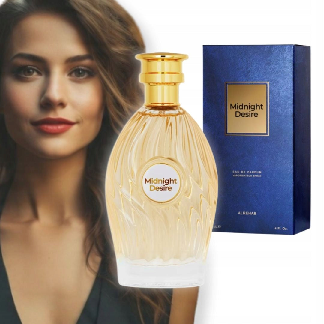 MIDNIGHT DESIRE AROMATIC ARABIC WOOD PERFUME 120 ml AL REHAB EDP Packaging status original