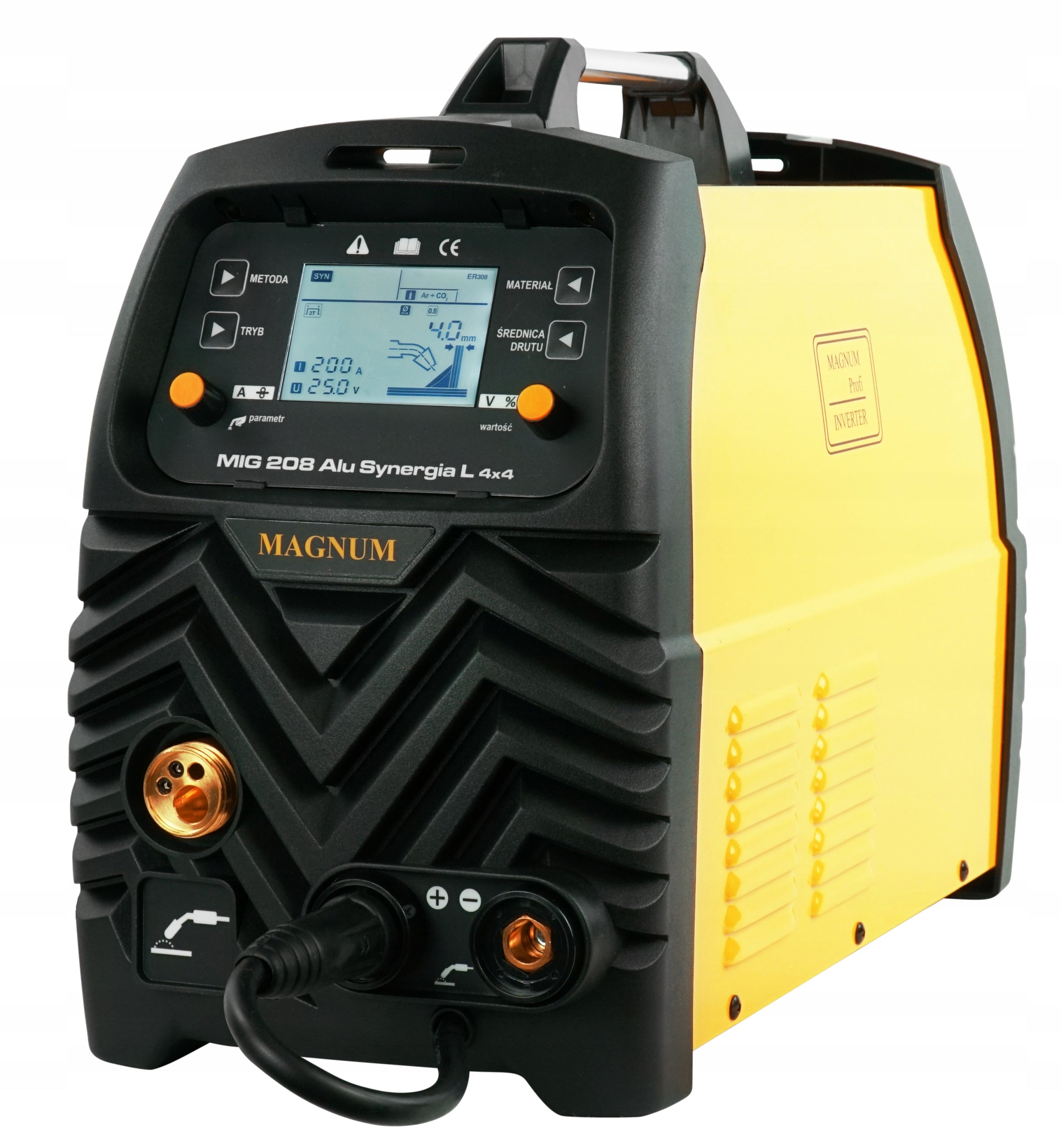 MIG 200A TIG SYNERGY COLD SPOT 2T 4T MAGNUM 208 MIGOMAT SET Manufacturer code Magnum MIG 208 Synergia V2 RSH_PX3