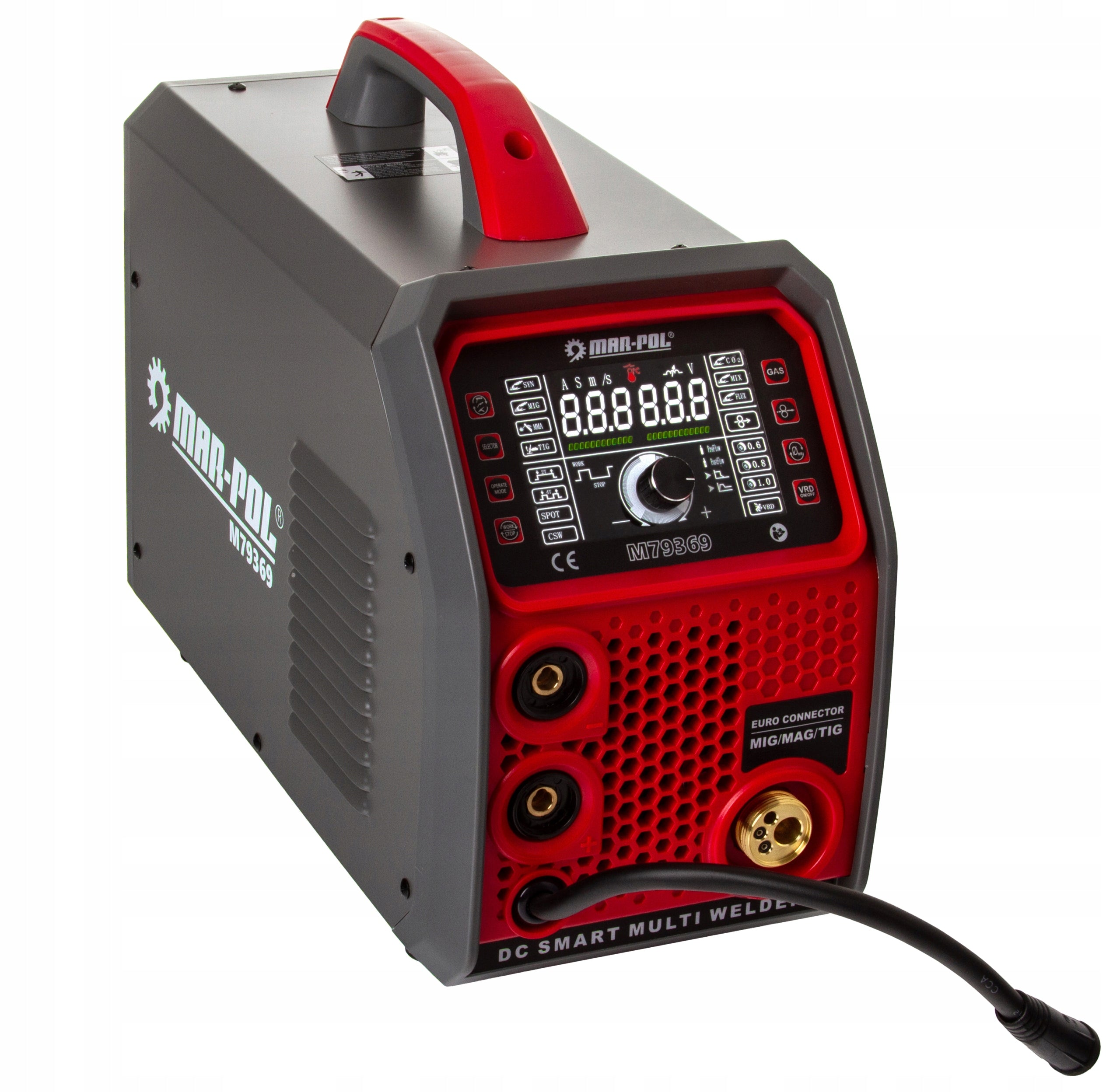 MIG 250A SMART MAG TIG MMA FCAW MIGOMAT inverter welder without gas EAN (GTIN) 5901969136289