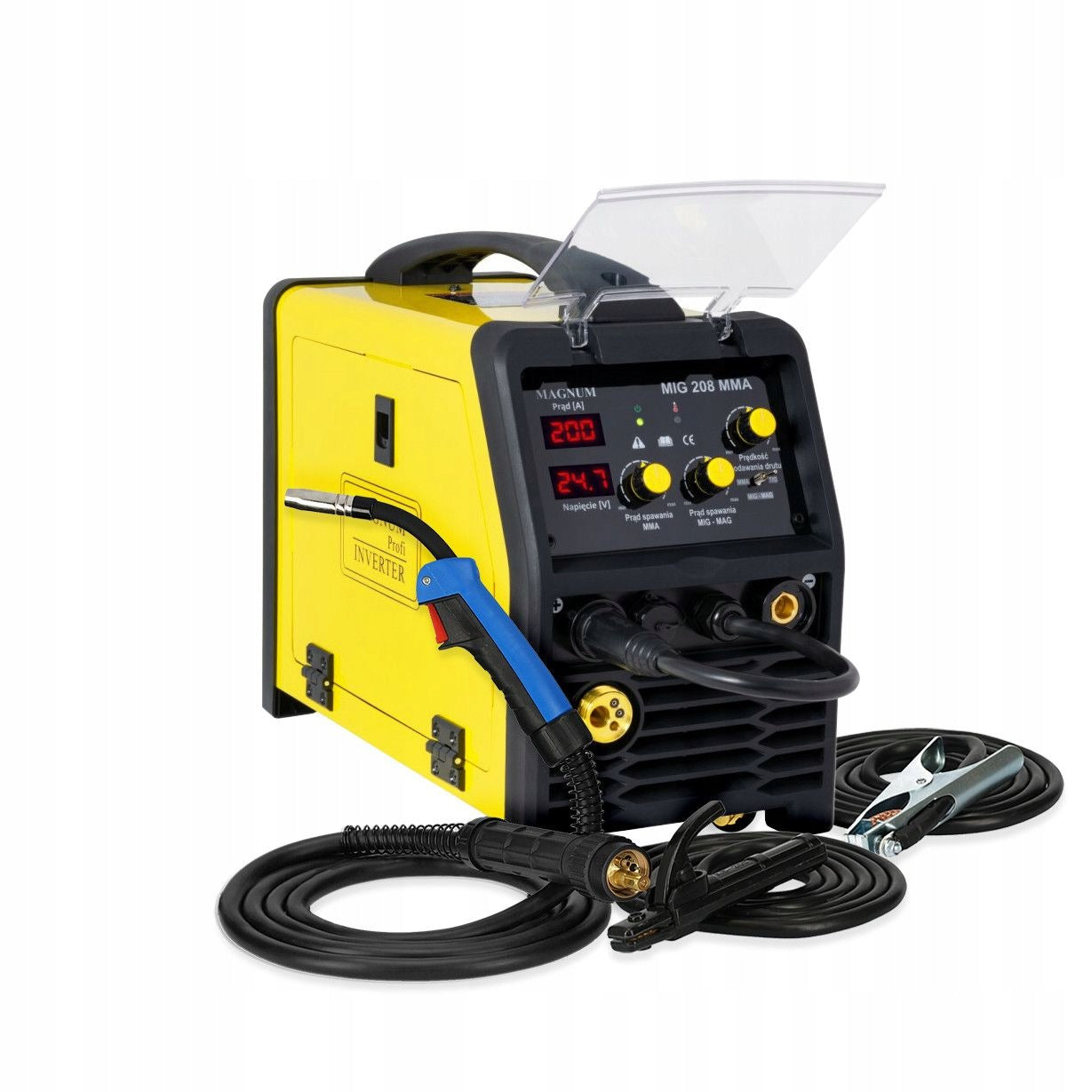 MIG/MAG MMA TIG 200A inverter welder Magnum MIG 208 MMA NV IGBT set