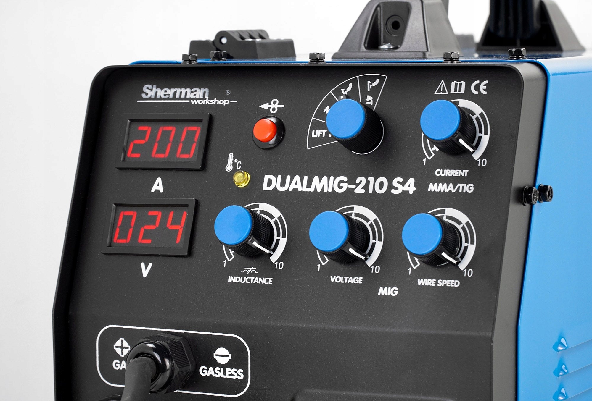 MIG MAG TIG 200A MMA inverter welder Welding methods MIG/MAG MMA TIG
