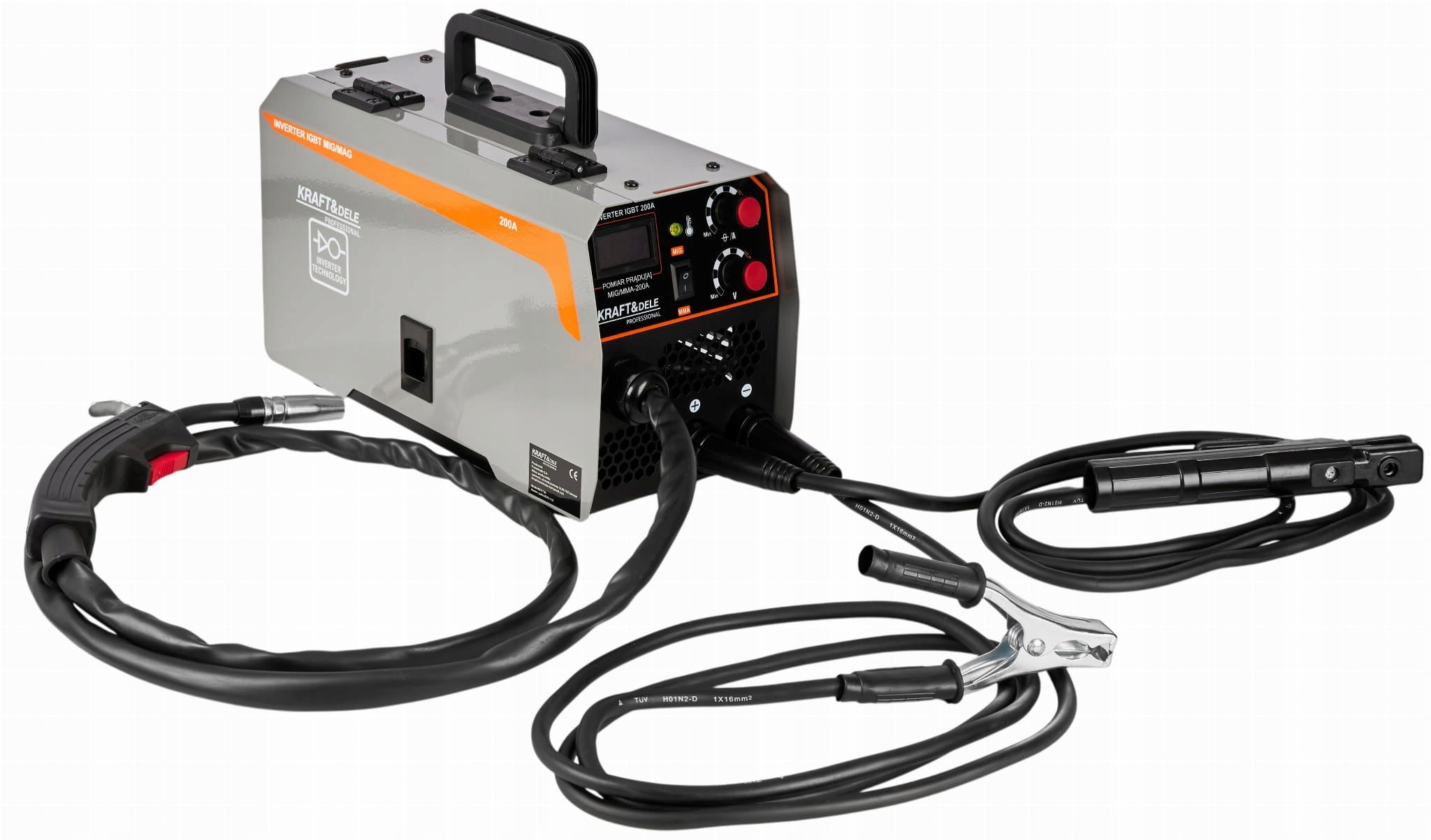 MIG/MMA WELDING MACHINE 200A MODEL KD1788 KRAFT&DELE Brand Kraft&Dele
