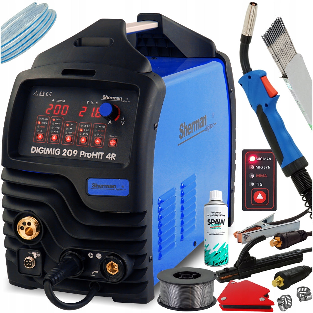 MIGOMAT DIGIMIG Pro HIT 200A Synergy SPOT 2T 4T CuSi3 FLUX 230V