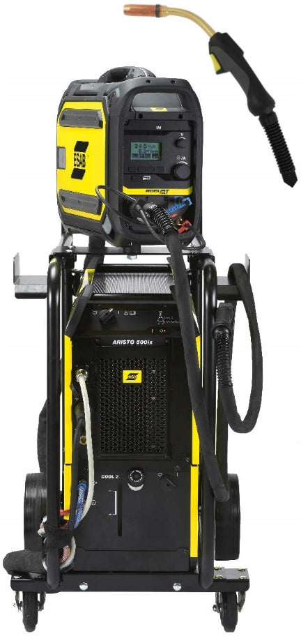 MIGOMAT ESAB MIG ARISTO 500IX CE+ROBUST FEED PULSE WELDING MACHINE IN BASIC+COOL 2