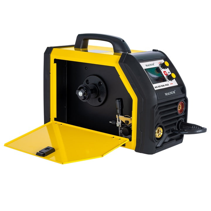 MIGOMAT MAGNUM MIG 223 DUAL PULS SYNERGY TIG MMA WELDING MACHINE 200A Brand Magnum