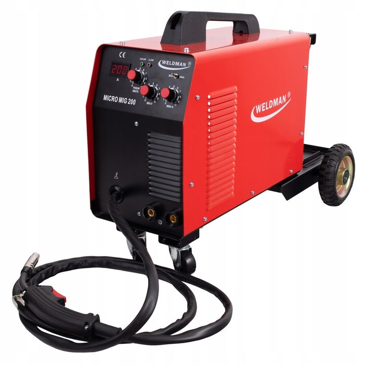 MIGOMAT MICRO MIG 200 200A MMA TIG LIFT PORTABLE WELDING MACHINE WELDMAN 103105