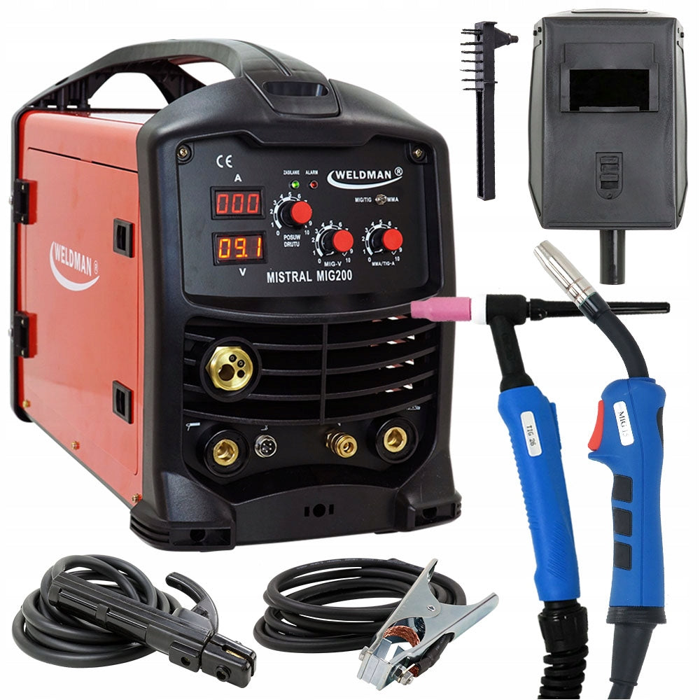 MIGOMAT MMA TIG MIG 200 230V inverter welding machine