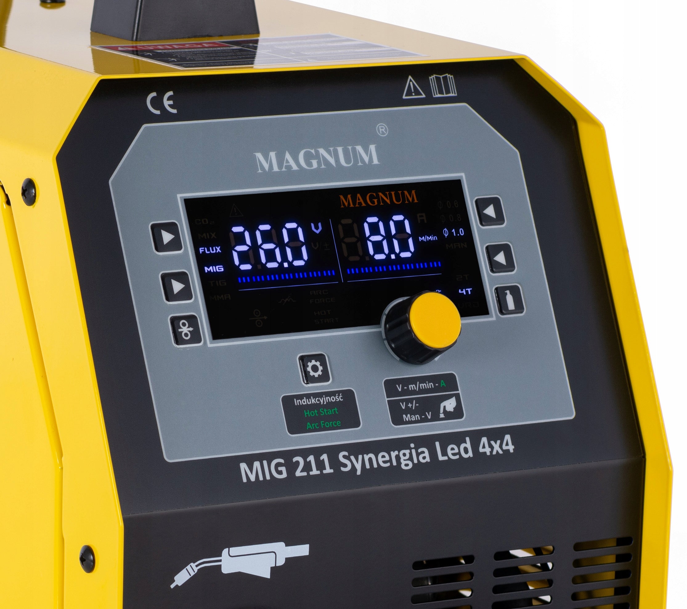 MIGOMAT Magnum MIG 211 ALU Synergy MAG MMA TIG DC Lift 200A 230V EAN (GTIN) 5904624041294