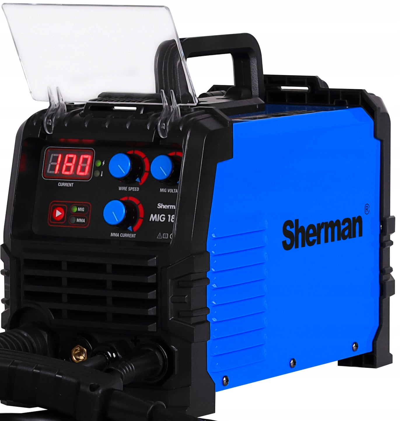 MIGOMAT SHERMAN 180 FL MMA MIG MAG TIG 230V 6KG Manufacturer code Sherman MIG 180FL MMA HRS3