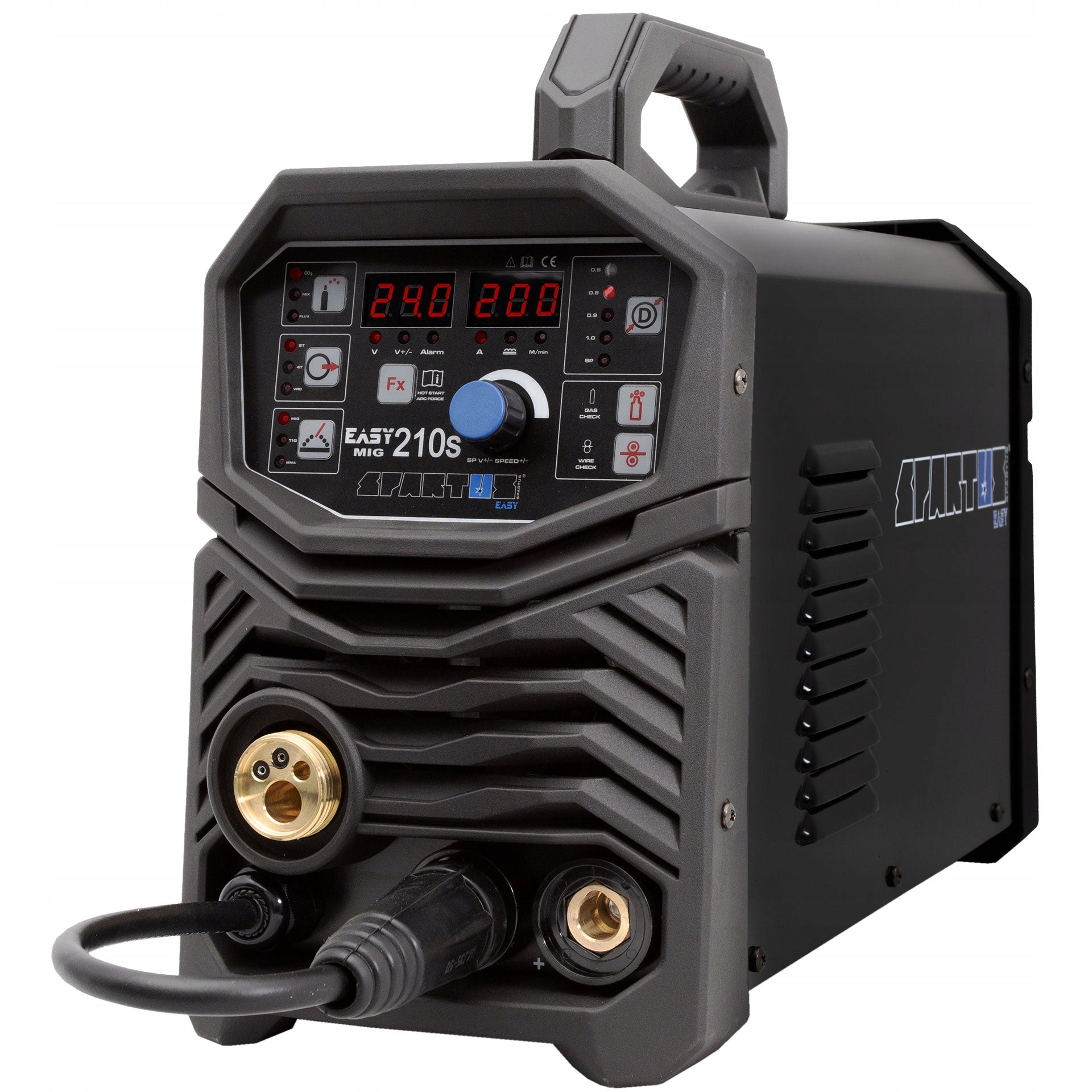 MIGOMAT Spartus EasyMig 210S synergy 200A MMA TIG LIFT 3in1 welder Brand Spartus