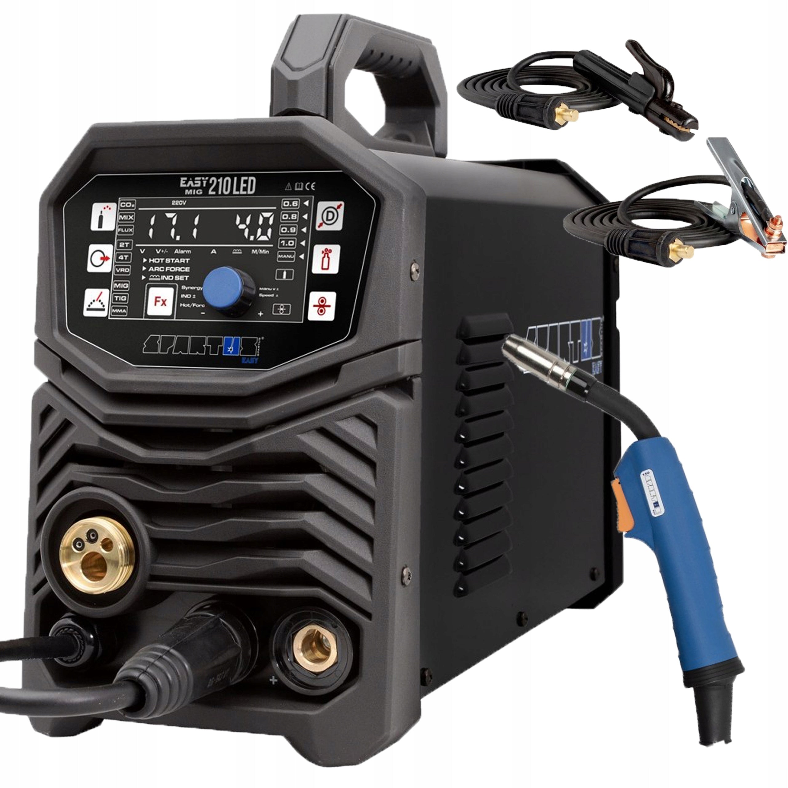 MIGOMAT Spartus Easymig 210 LED Synergy 200A MMA TIG LIFT 3IN1 EAN (GTIN) 5900391243671