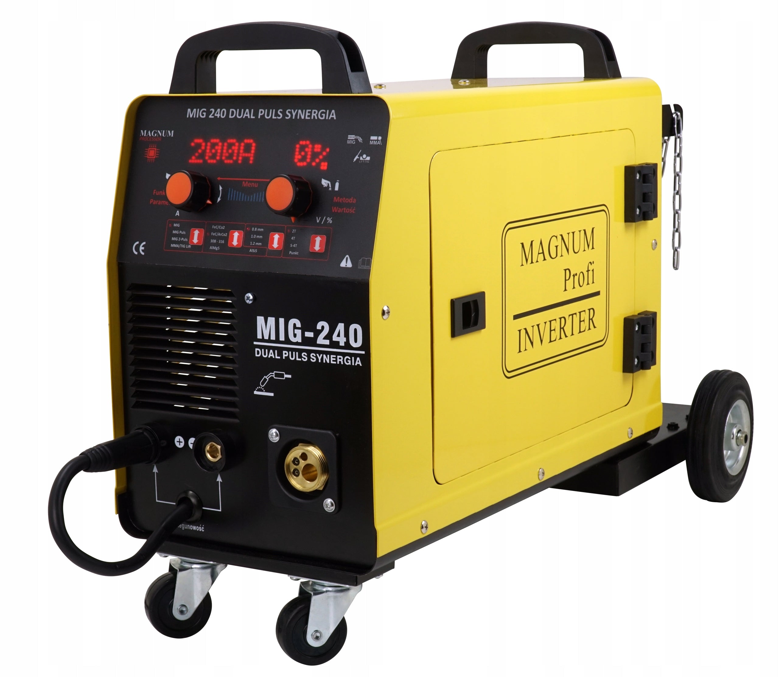 MIGOMAT Synergia Aluminum inverter welding machine Brand Magnum