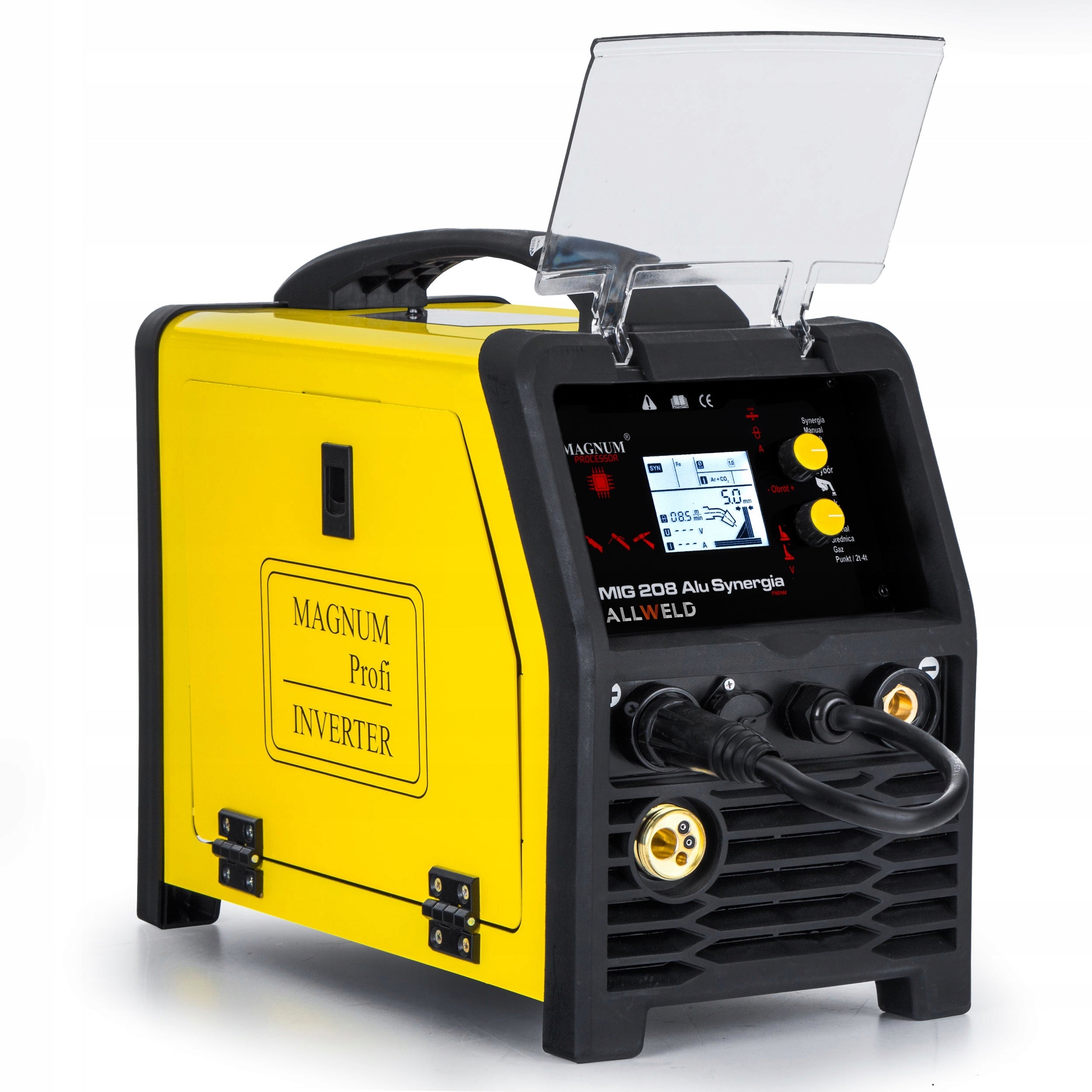 MIGOMAT WELDING MACHINE MAGNUM MIG 208 ALU SYNERGY MAG MMA TIG 230V 200A ALU 3IN1 Manufacturer code MIG-208