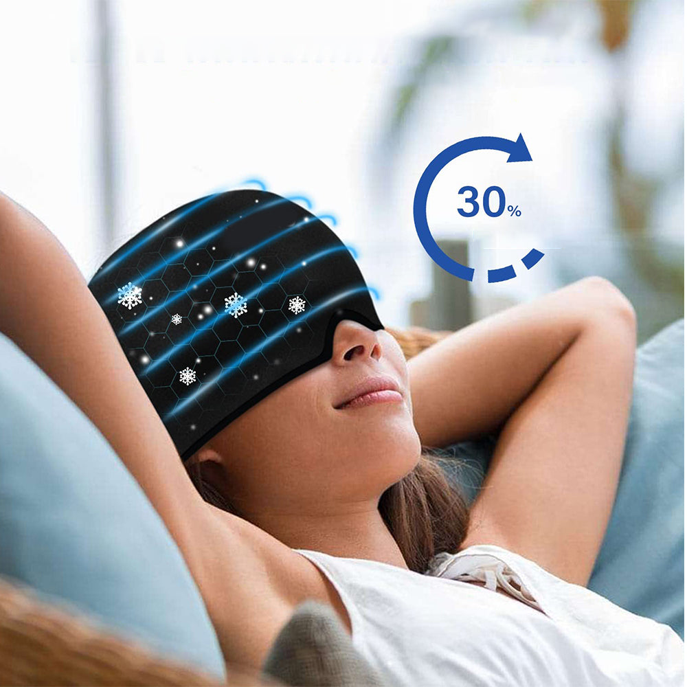 MIGRAINE MASK - MIGRAINE CAP HEADACHE COOLING COMPRESSES Brand no brand