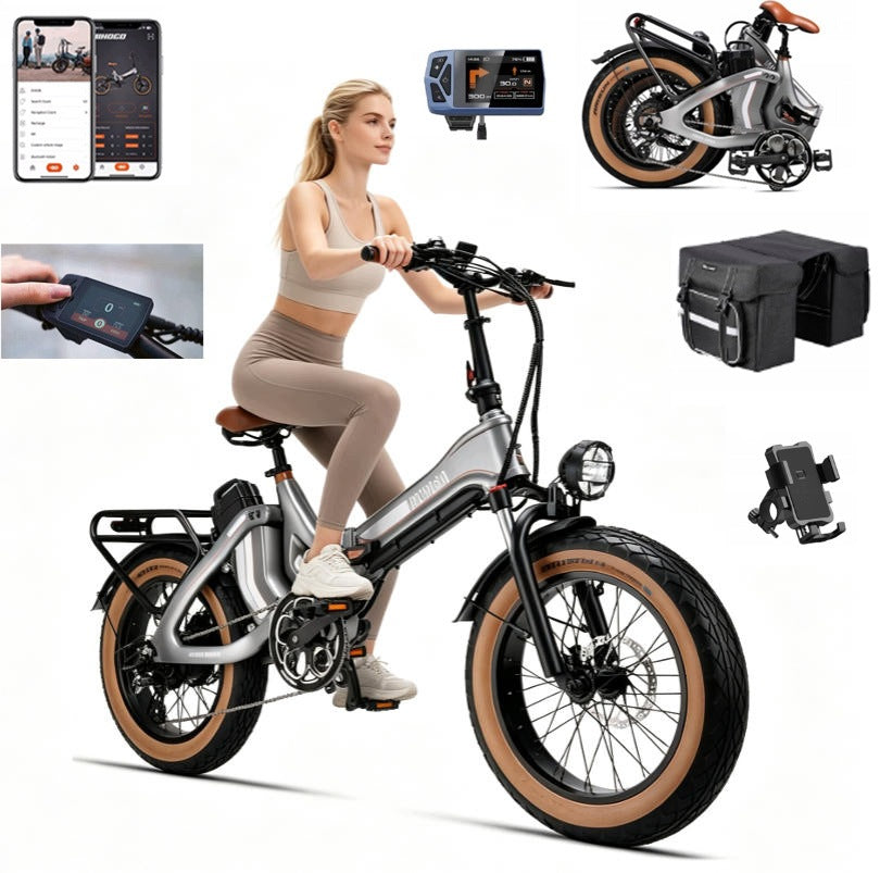 MIHOGO ONE NEW Folding electric vehicle 1000W 45km/h 270km 28.8AH 48V