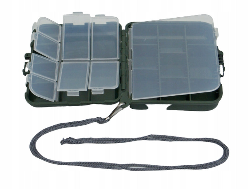 MIKADO DOUBLE-SIDED BAIT BOX H376 Color transparent