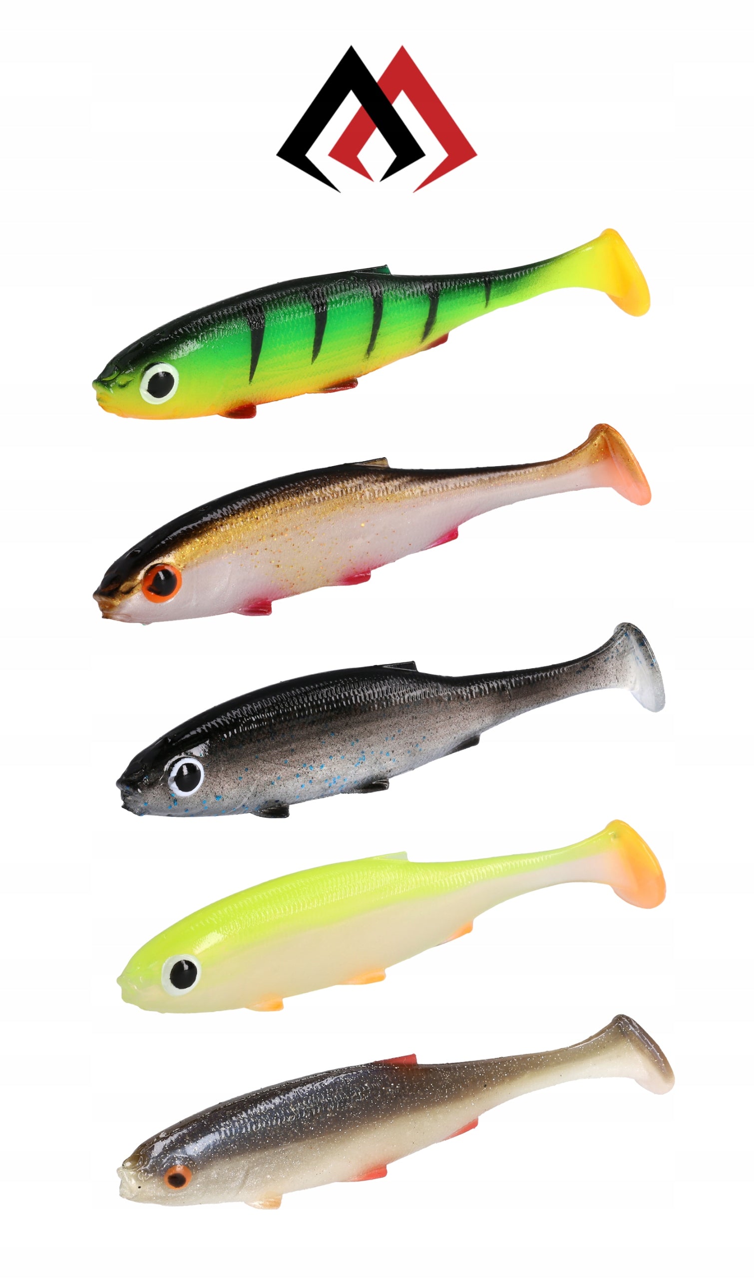 MIKADO REAL FISH ROACH bait 5cm MIX 10 pieces Brand Mikado