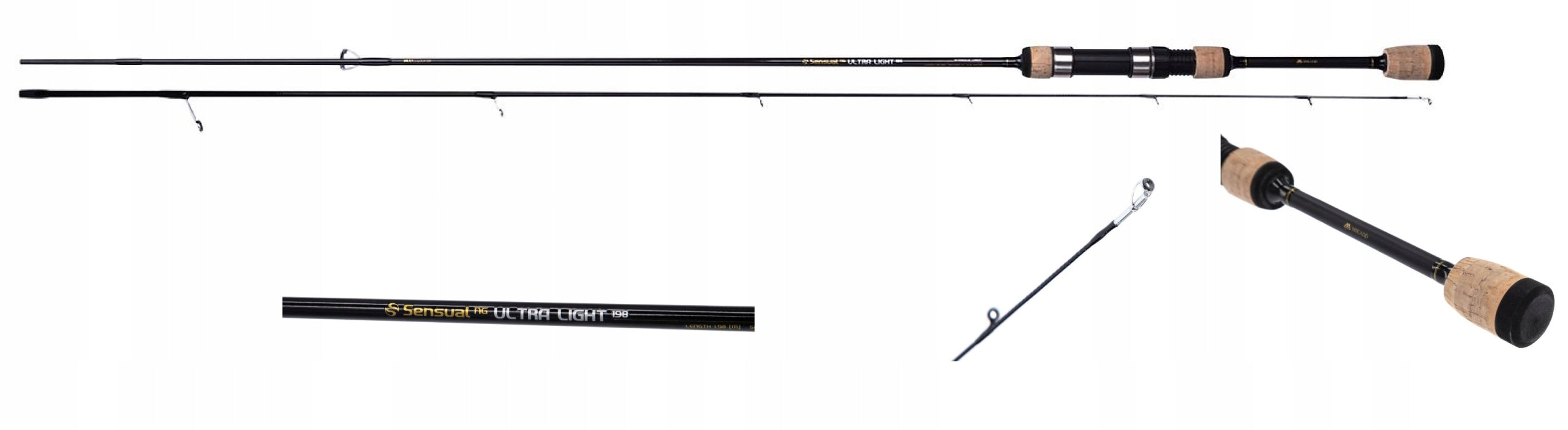 MIKADO SENSUAL N.G. ULTRA LIGHT SPIN spinning rod 260 cm Rod material carbon fiber