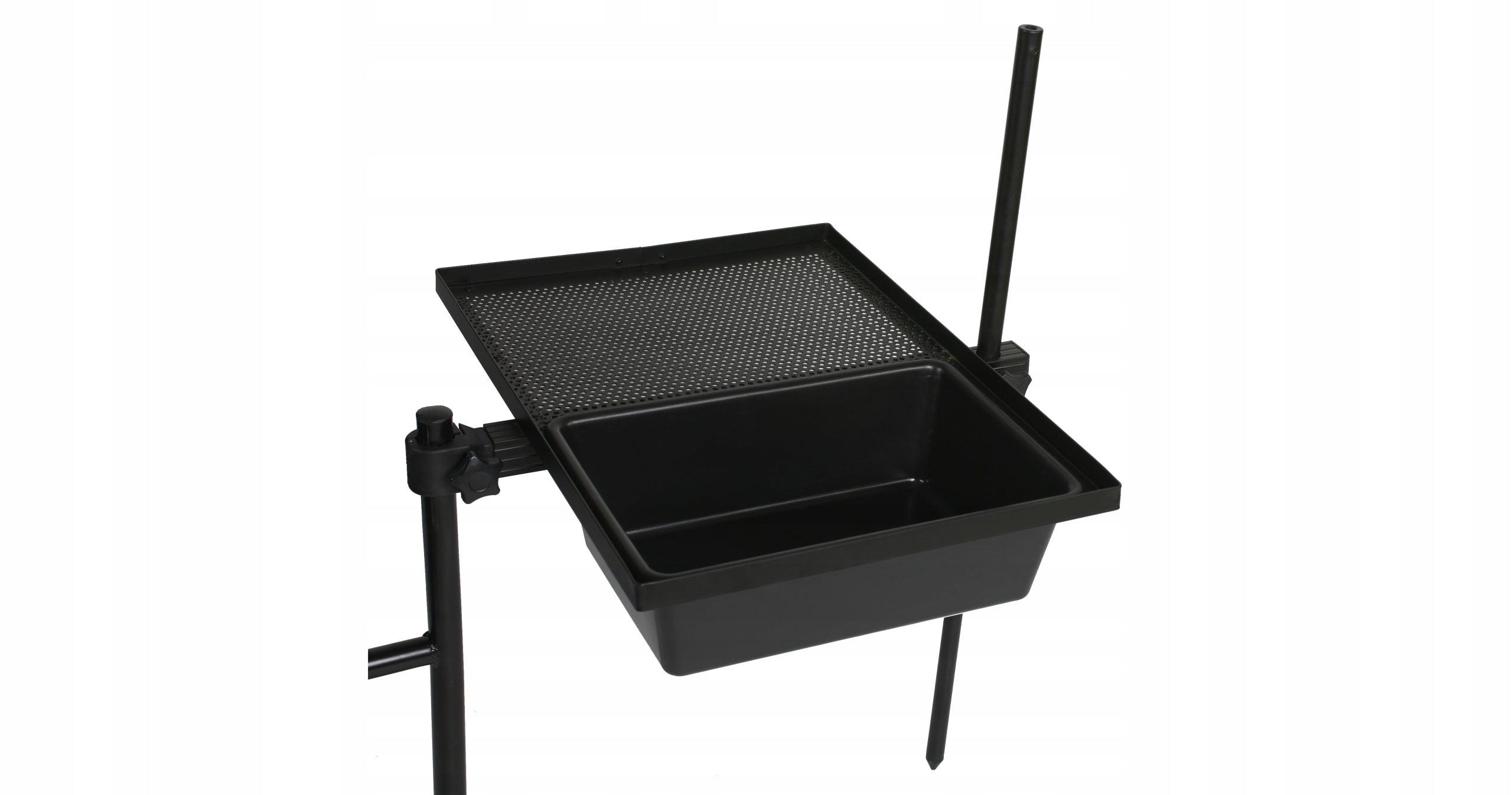 MIKADO side fishing shelf with litter box 50x36cm for seat