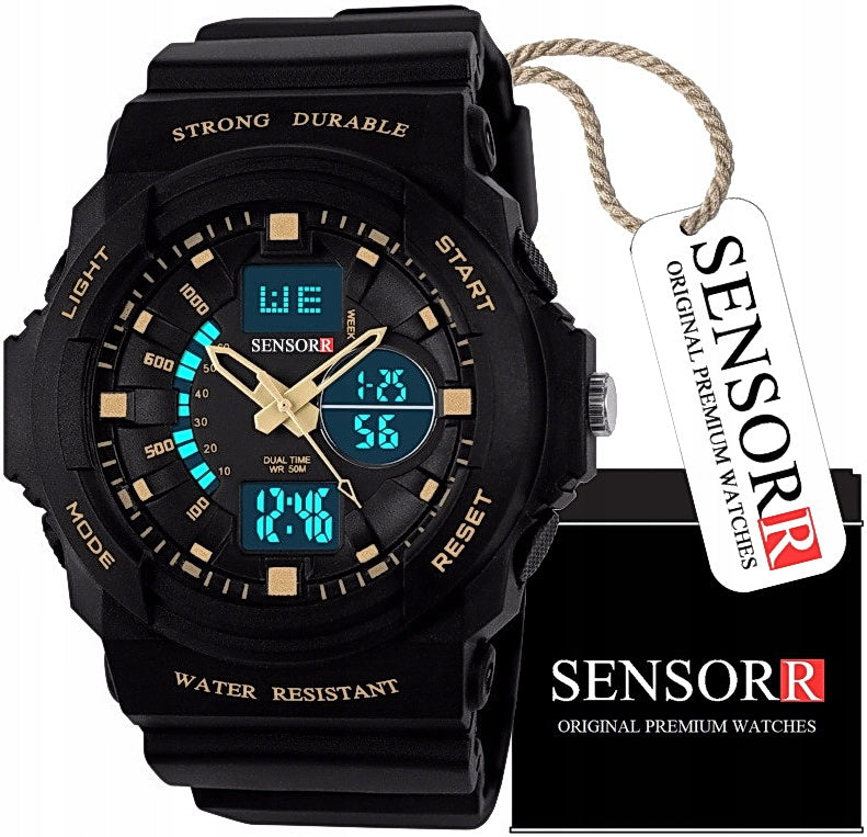 MILITARY CHILDREN'S WATCH FOR BOY SHOCKPROOF WATERPROOF SENSORR