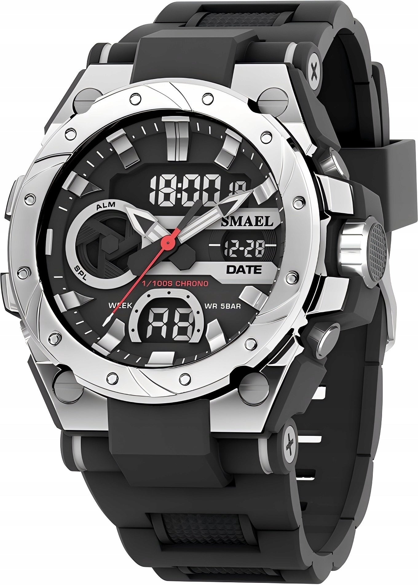 MILITARY CHILDREN'S WATCH SHOCKPROOF WATERPROOF WITH ALARM AND CALENDAR