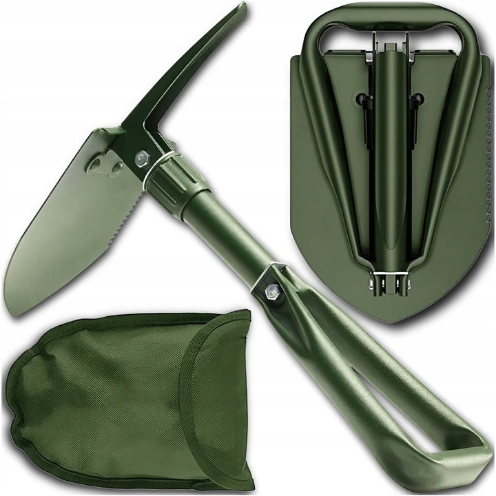 MILITARY SAPPER FOLDING SHOVEL PICKAXE SURVIVAL SAW TACTICAL 4IN1 CASE Manufacturer code SAPERKA SKŁADANA 4w1 ŁOPATA KILOF PIŁA ETUI