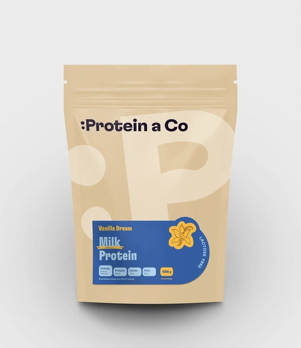 MILK PROTEIN – lactose-free protein 1 kg, FLAVOR: Vanilla Dream