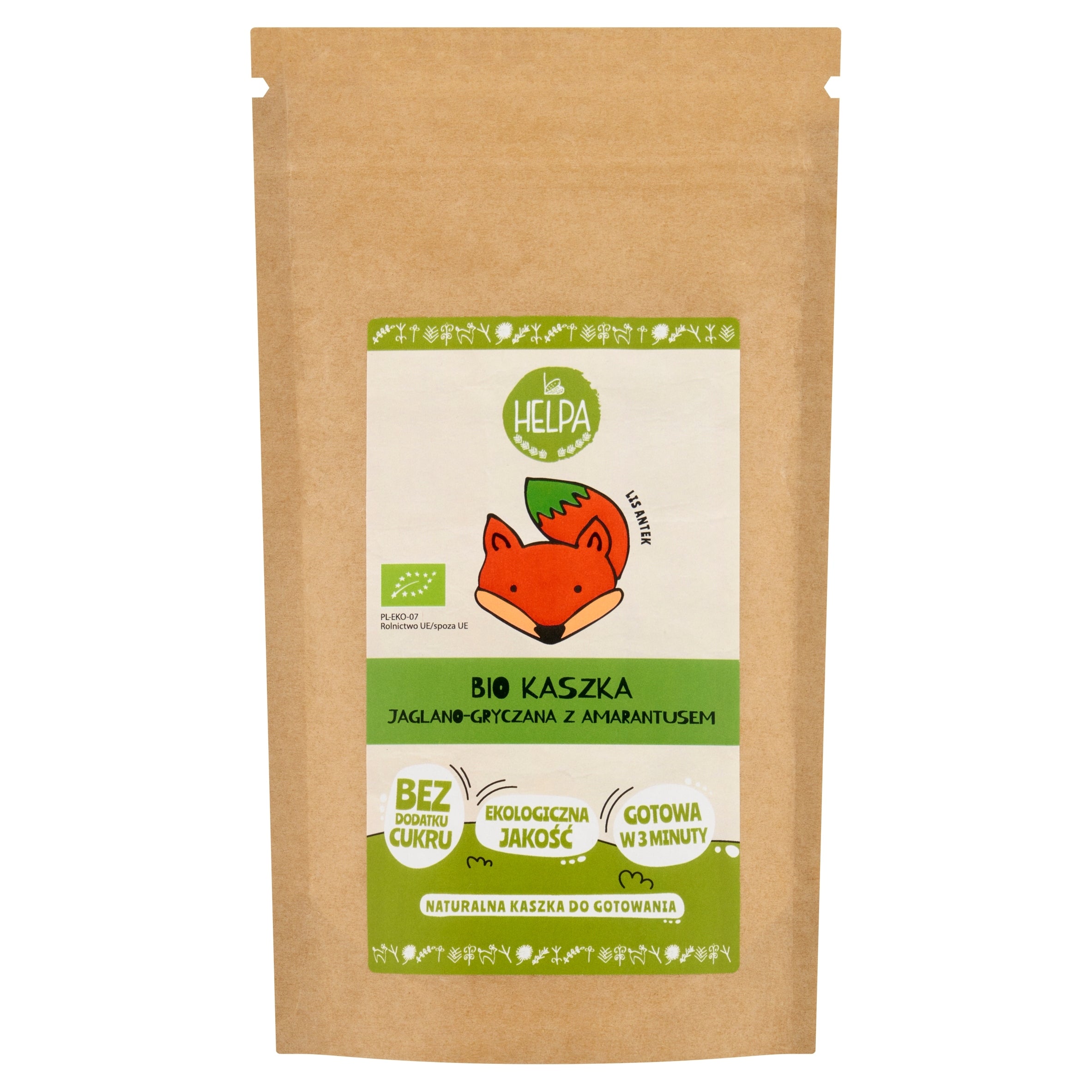 MILLET PORRIDGE - BUCKWHEAT WITH AMARANTH BIO WITCHES WE HAVE HELPA 200 g Manufacturer code 5907222061213