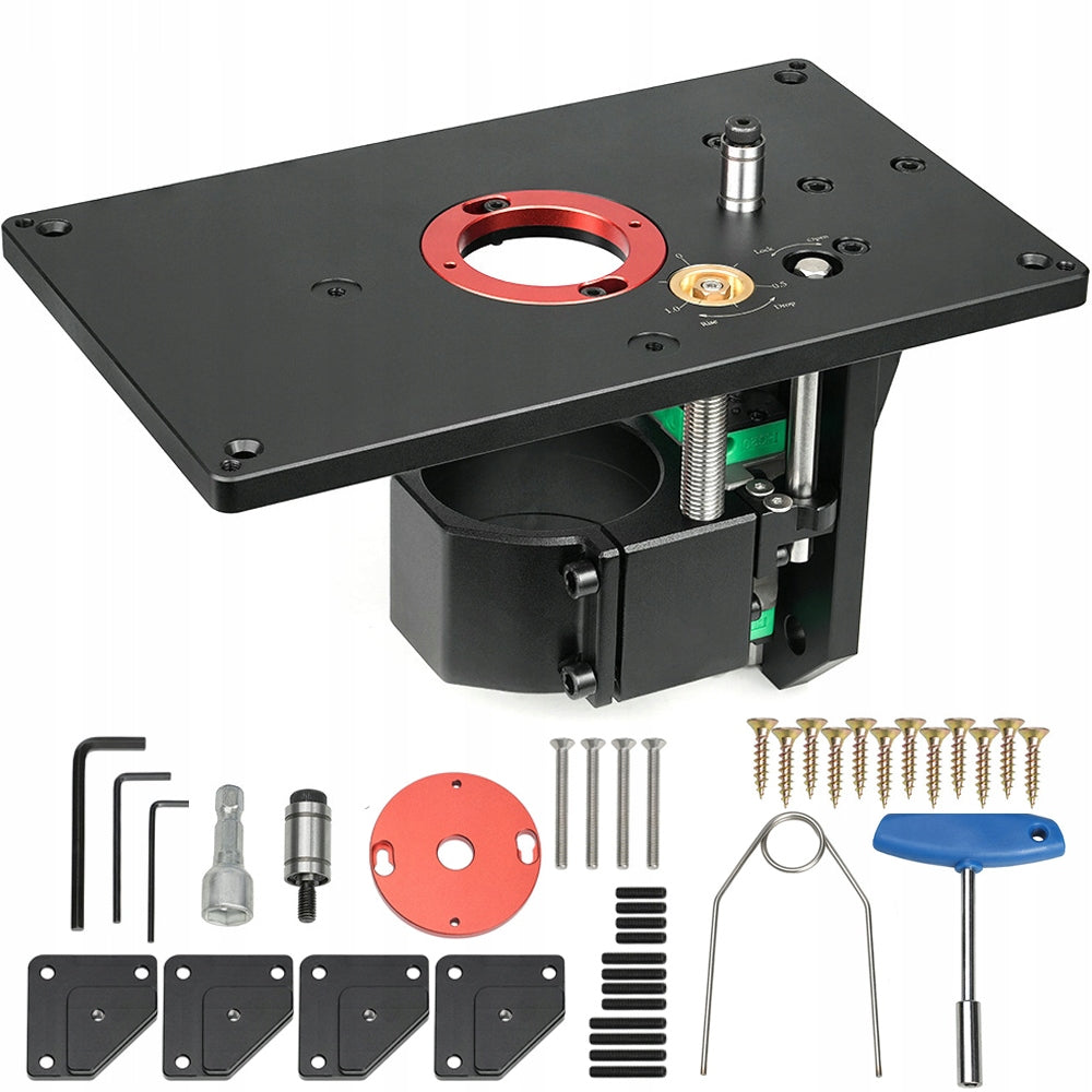 MILLING MACHINE LIFT ADJUSTABLE LIFTING TABLE WITH TOP PLATE 65MM