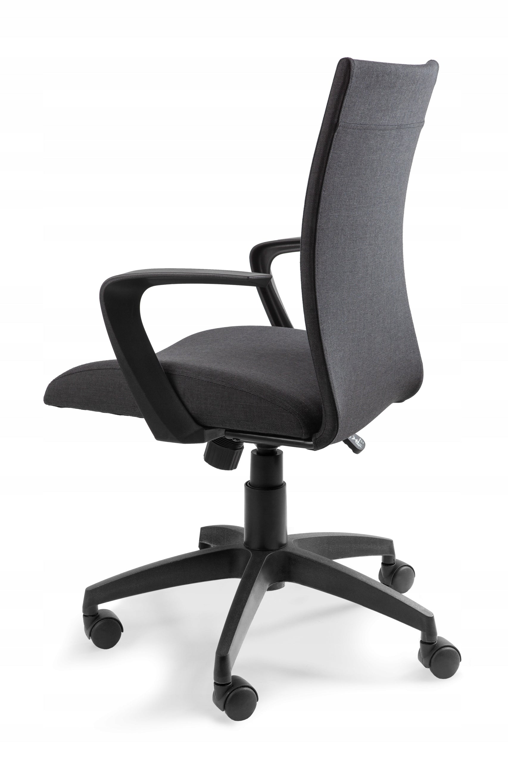 MILLO Swivel Chair Black Office Chair Fabric for Desk