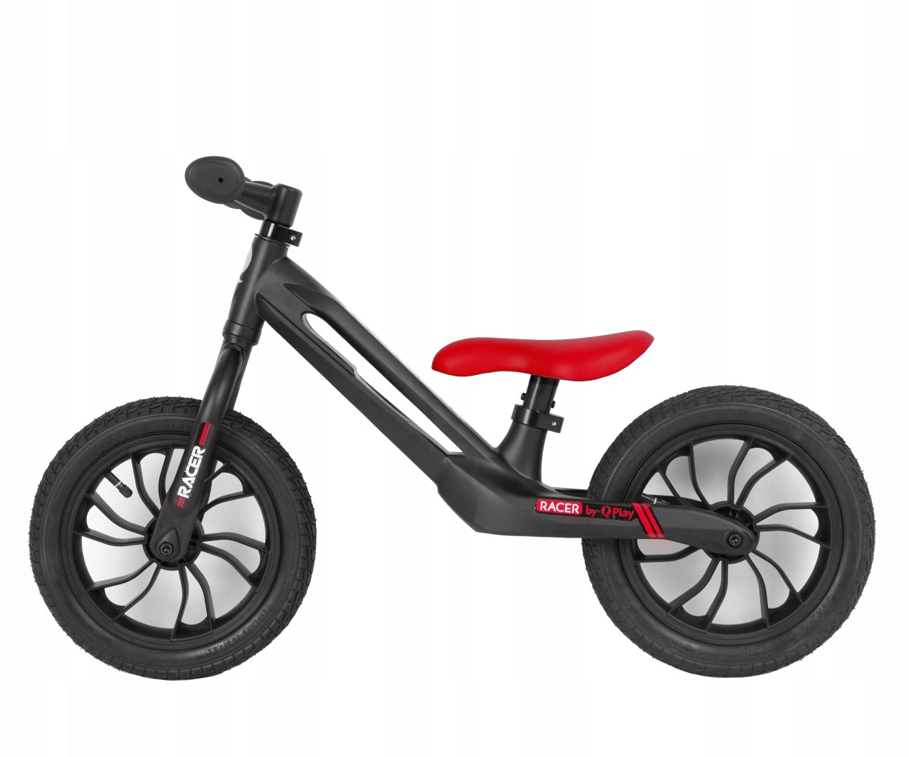 MILLY MALLY 3866 Qplay Balance bike Racer black Color black red