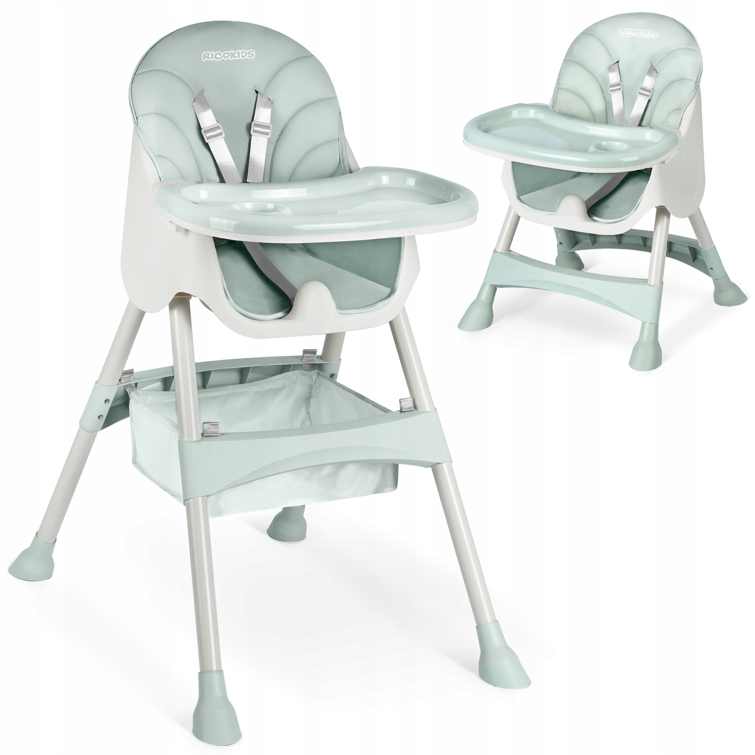MILO HIGH CHAIR FOR CHILDREN FOLDING TRAY RICOKIDS