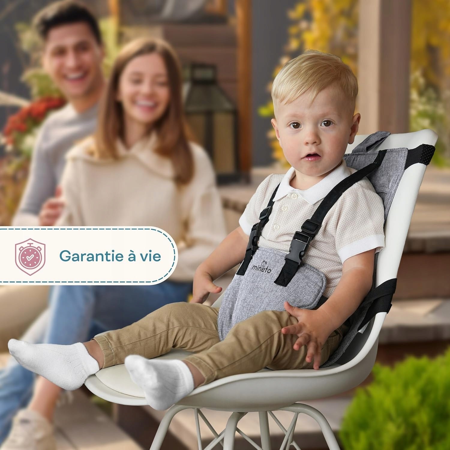 MINETO Children's Hiking Chair Portable Seat Chair Straps Brand no brand