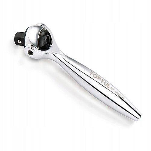 MINI 1/4" RATCHET WITH JOINT 180° 90 TEETH 95 MM RATCHET TOPTUL