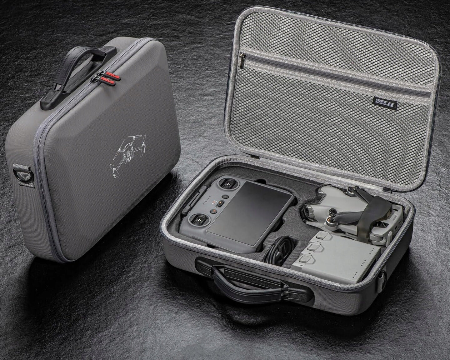 MINI 4 PRO PORTABLE TRAVEL BAG CASE FOR DJI MINI 4 PRO RC 2 SHOULDER BAG EAN (GTIN) 726384353296