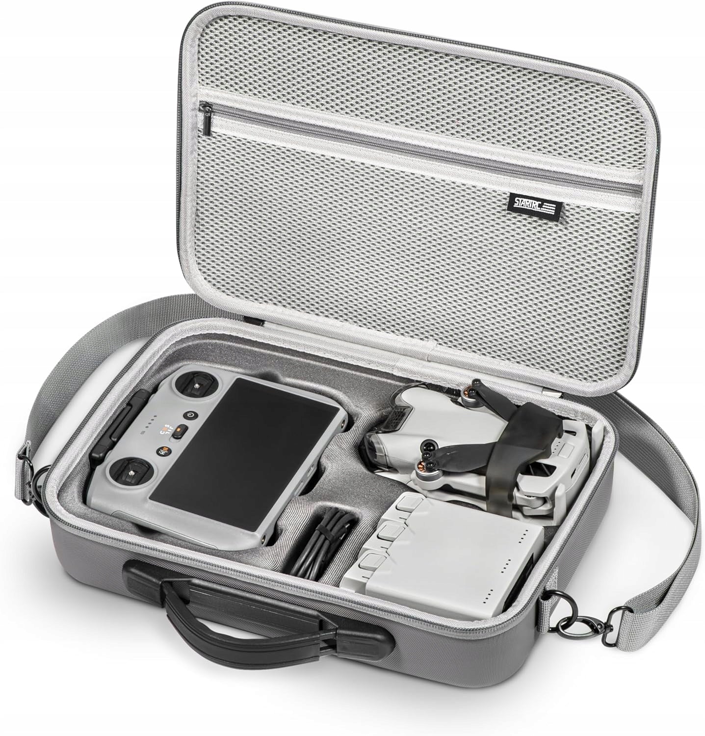 MINI 4 PRO PORTABLE TRAVEL BAG CASE FOR DJI MINI 4 PRO RC 2 SHOULDER BAG