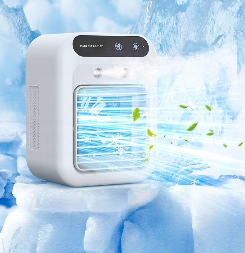 MINI AIR CONDITIONER 500ML 3IN1 FAN HUMIDIFIER AIR COOLING Manufacturer code JQ128