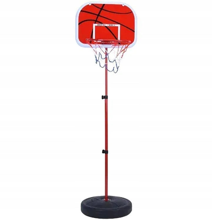 MINI BASKETBALL SET BASKET WITH BOARD STAND BALL PUMP 139 CM Packaging status original