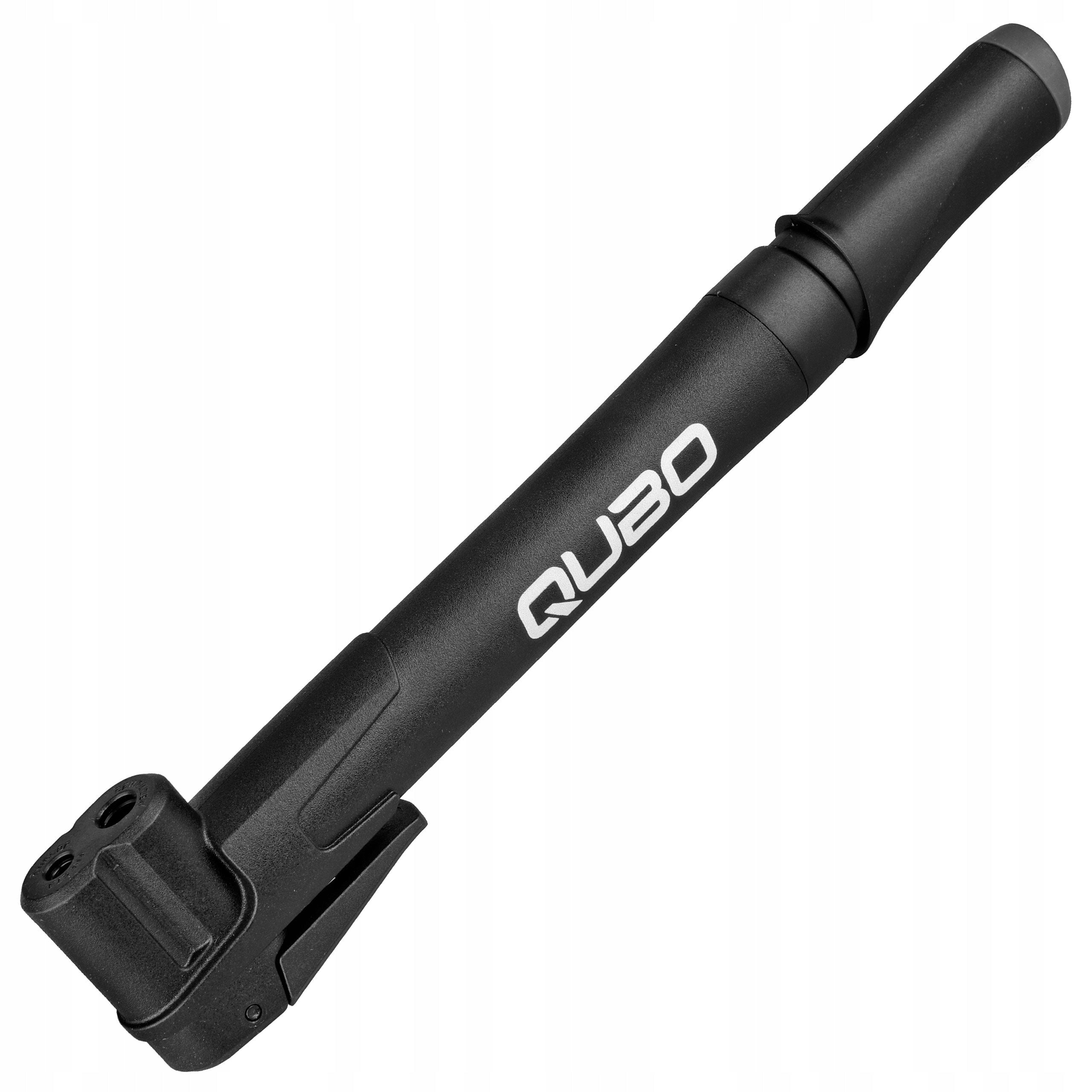 MINI BICYCLE PUMP QUBO POM001 MANUAL VALVES AV/FV/DV UP TO 5,5 BAR HANDLE Packaging status original