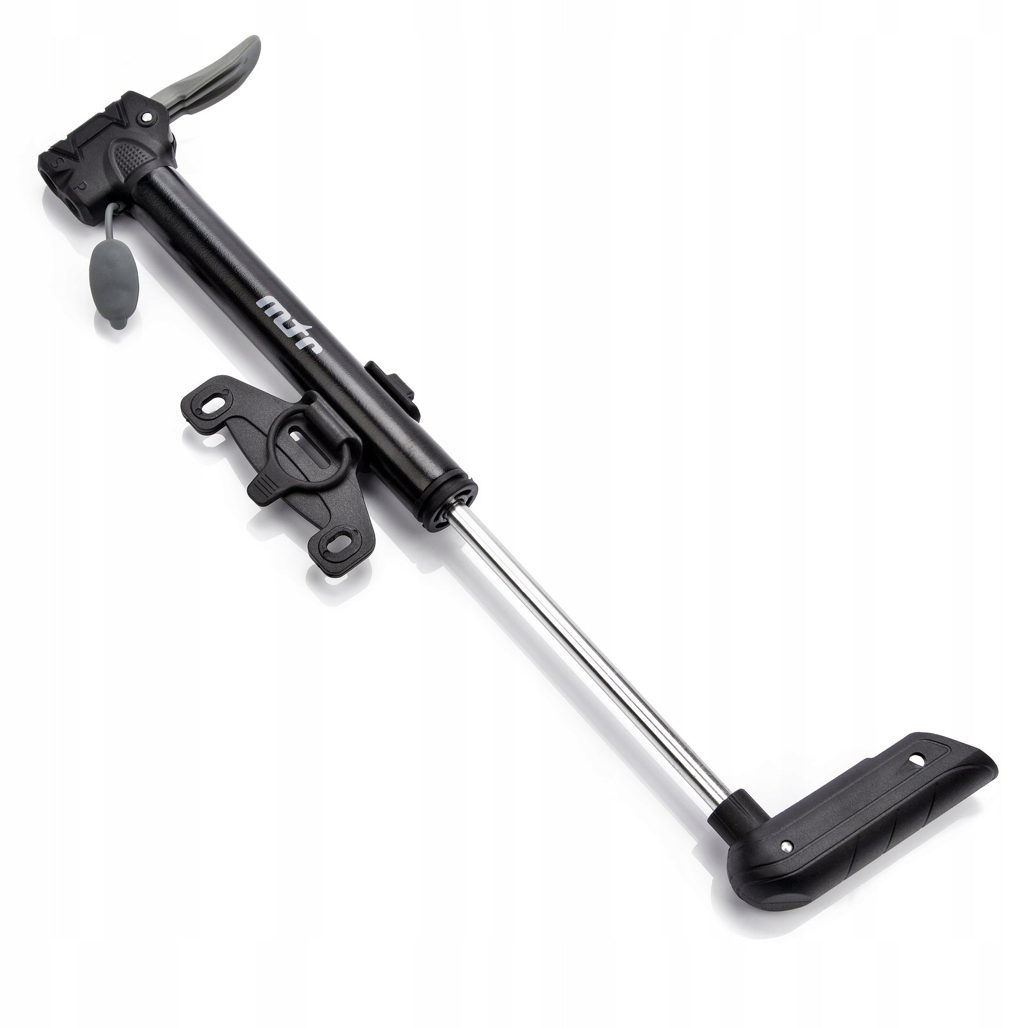 MINI BIKE PUMP METEOR STREAM aluminium Color black