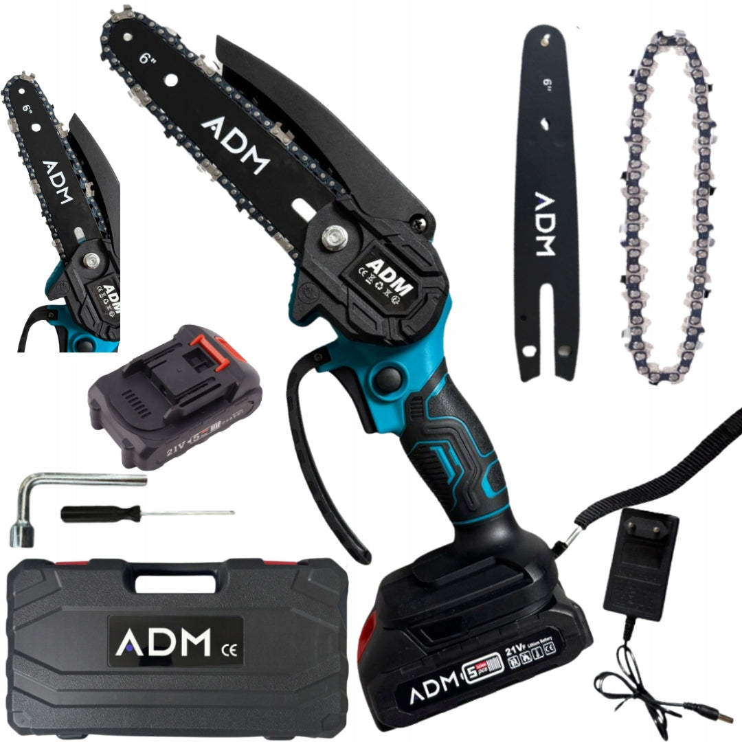 MINI CHAINSAW CORDLESS SAW BRANCH 21V SET SUITCASE
