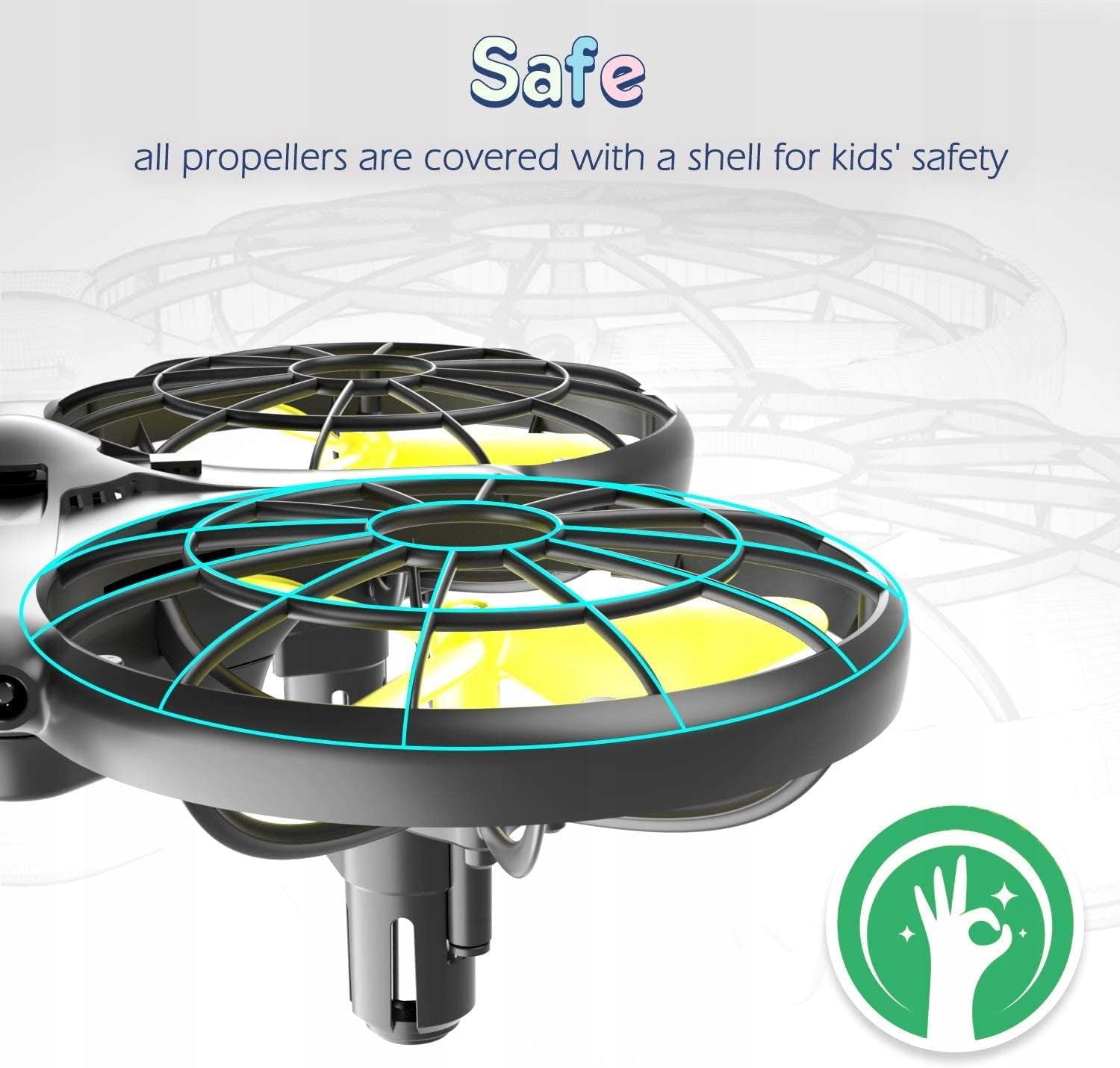MINI CHILDREN'S DRONE WITH AUTOMATIC 360° COLLISION PREVENTION TECHNOLOGY Brand no brand