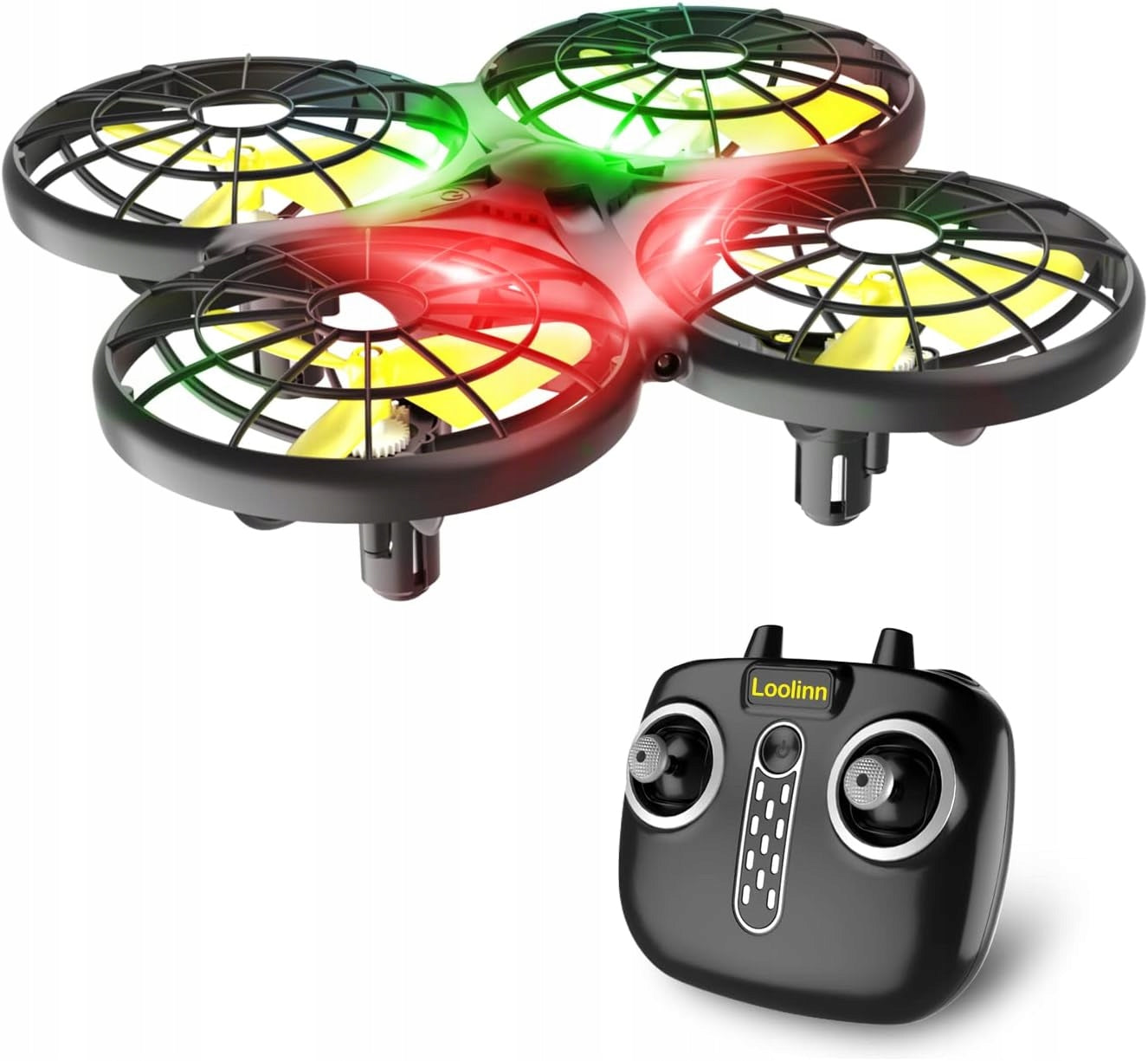 MINI CHILDREN'S DRONE WITH AUTOMATIC 360° COLLISION PREVENTION TECHNOLOGY