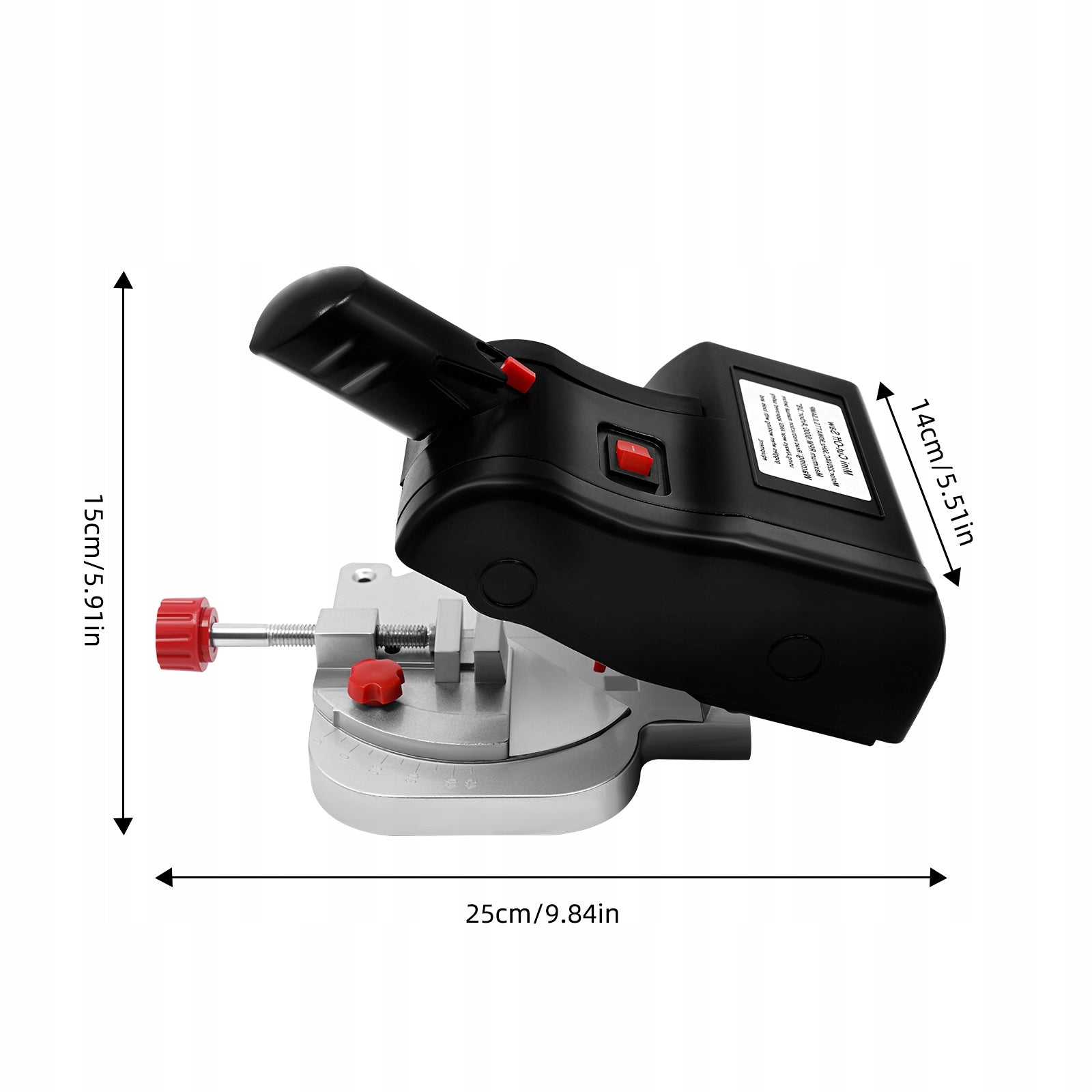 MINI CIRCULAR SAW 90W, 6000 RPM, CUTTING ANGLE 0-45° Manufacturer code 70963